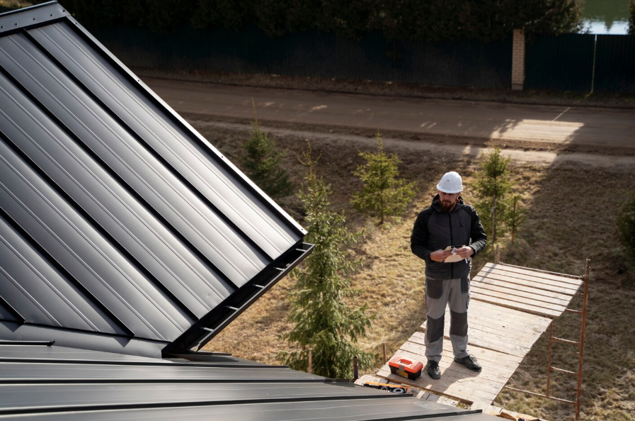 Metal roof decking