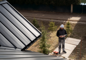 Metal roof decking